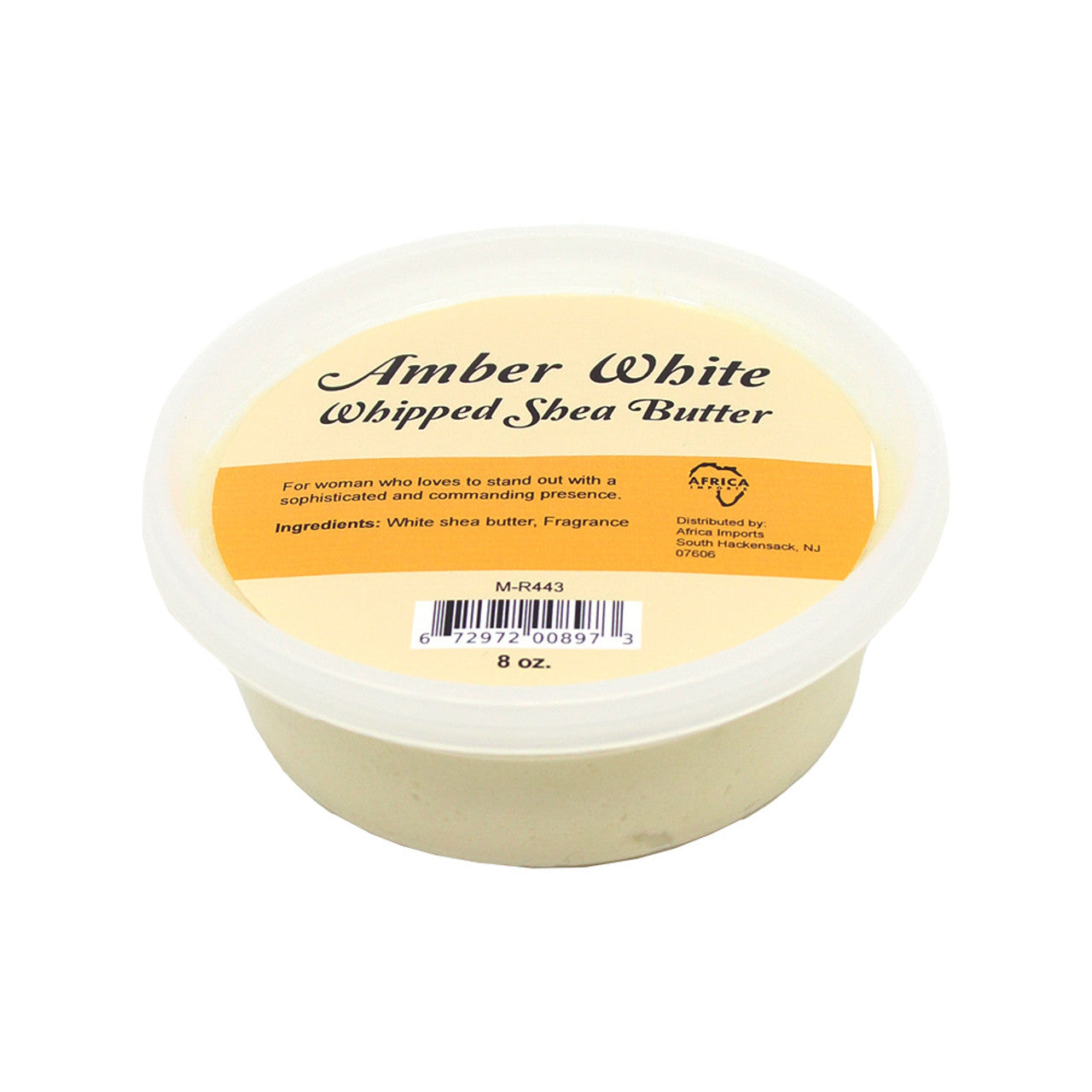Amber White Whipped Shea Butter