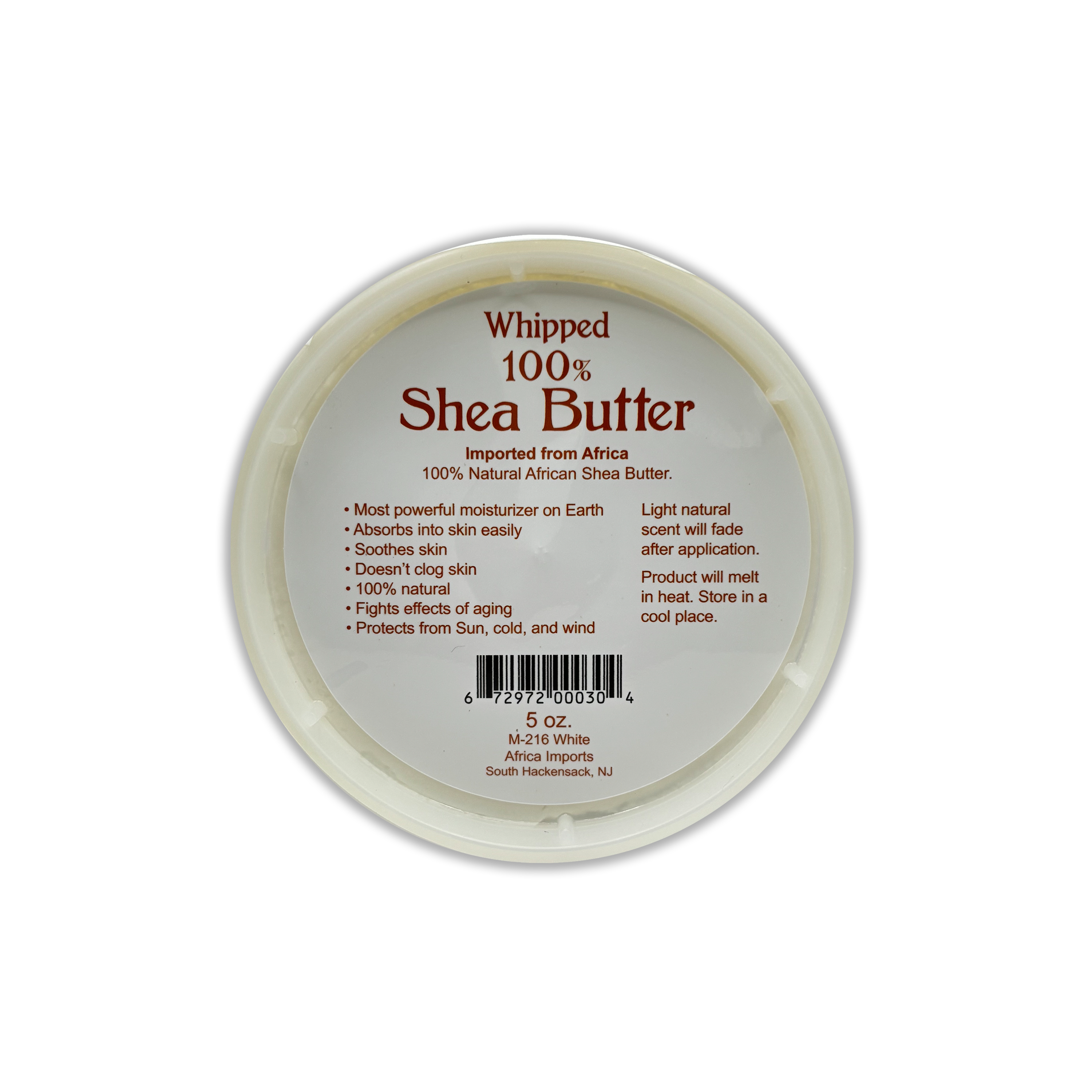 Whipped 100% Shea Butter